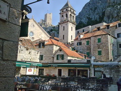 Omis old town